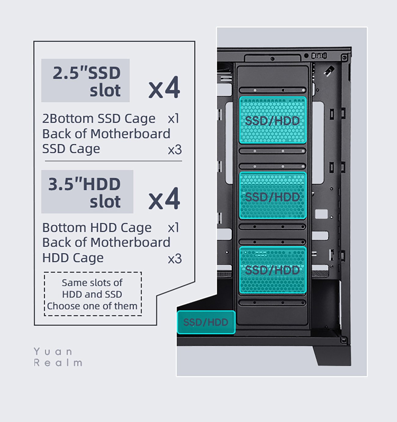 Sama 2351 Black Gaming Computer Case